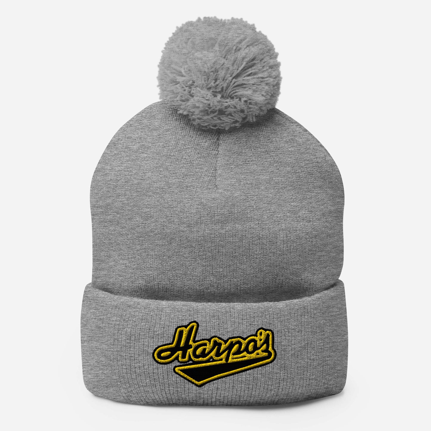 Harpo's Script Pom-Pom Beanie